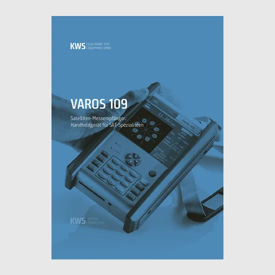 KWS Electronic 2-Seiter: Produktblatt VAROS 109