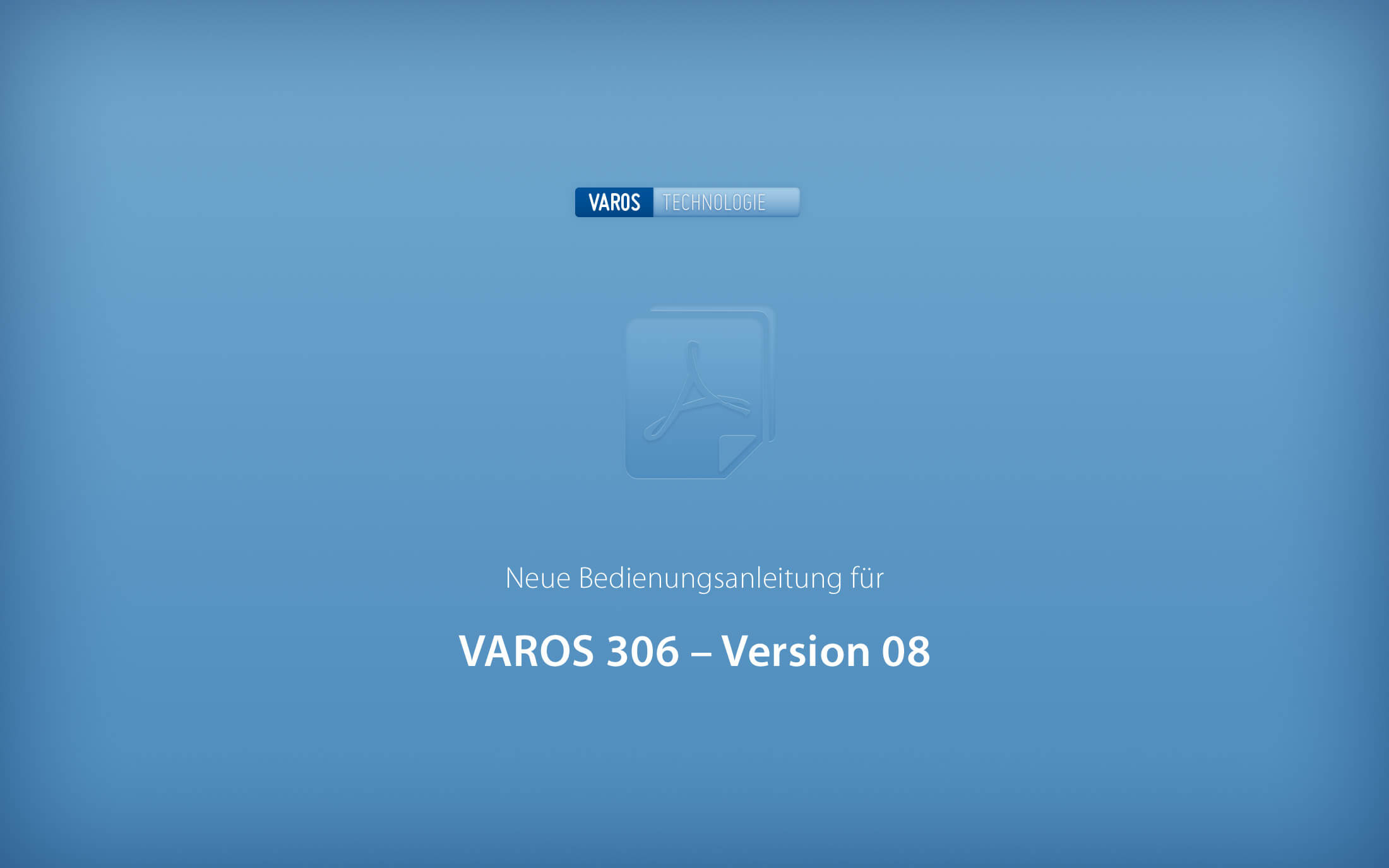 KWS-Electronic VAROS 306: neue Bedienungsanleitung