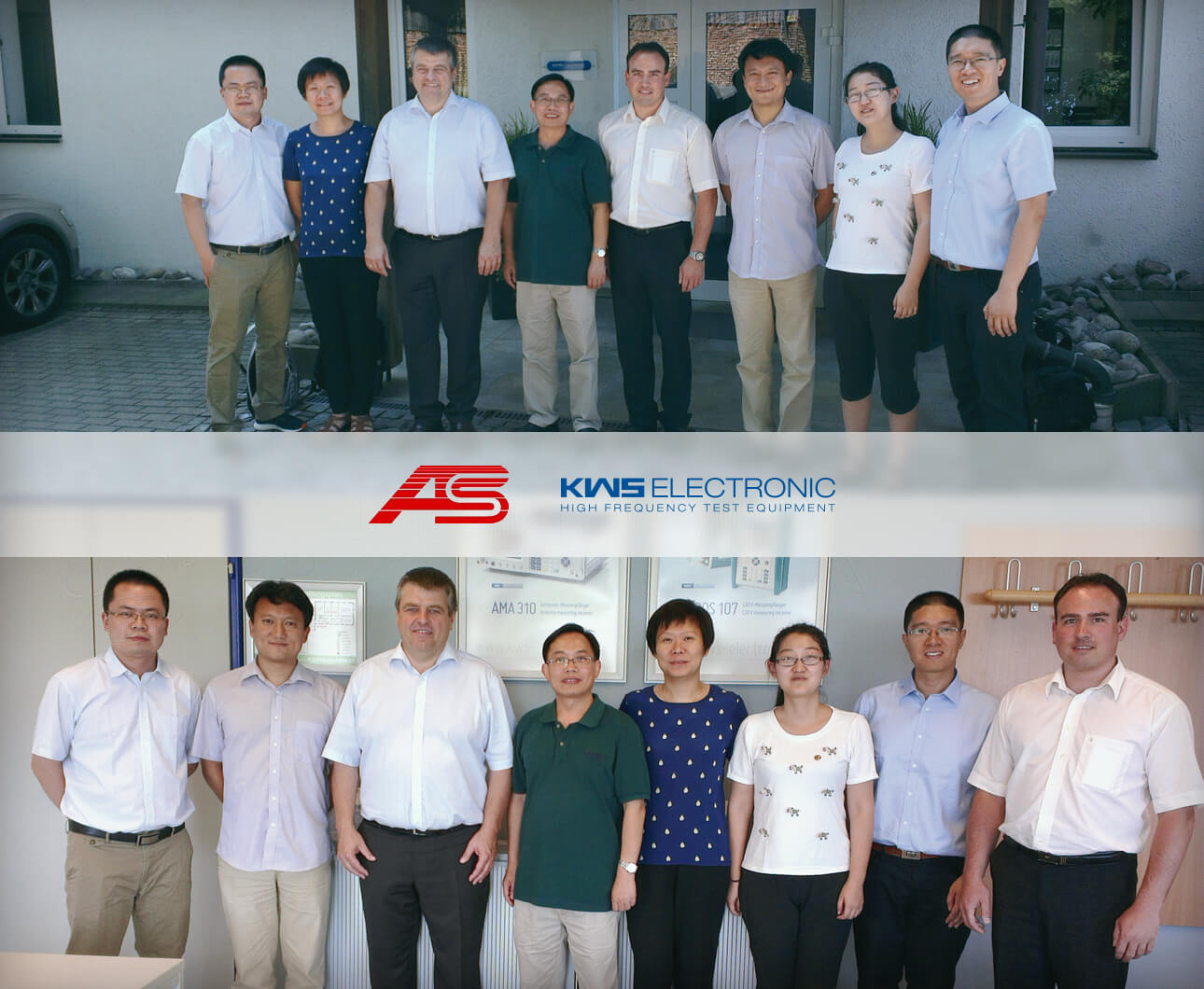 KWS-Electronic: erster besuch ABD Delegation aus China