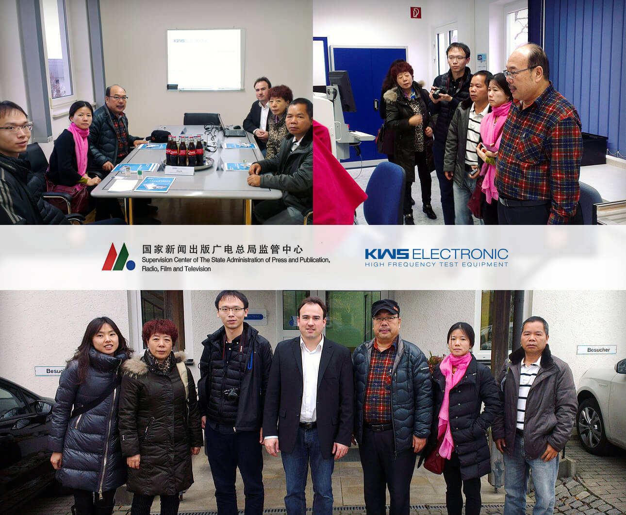 KWS-Electronic: Besuch einer Delegation des SAPPRTF aus China