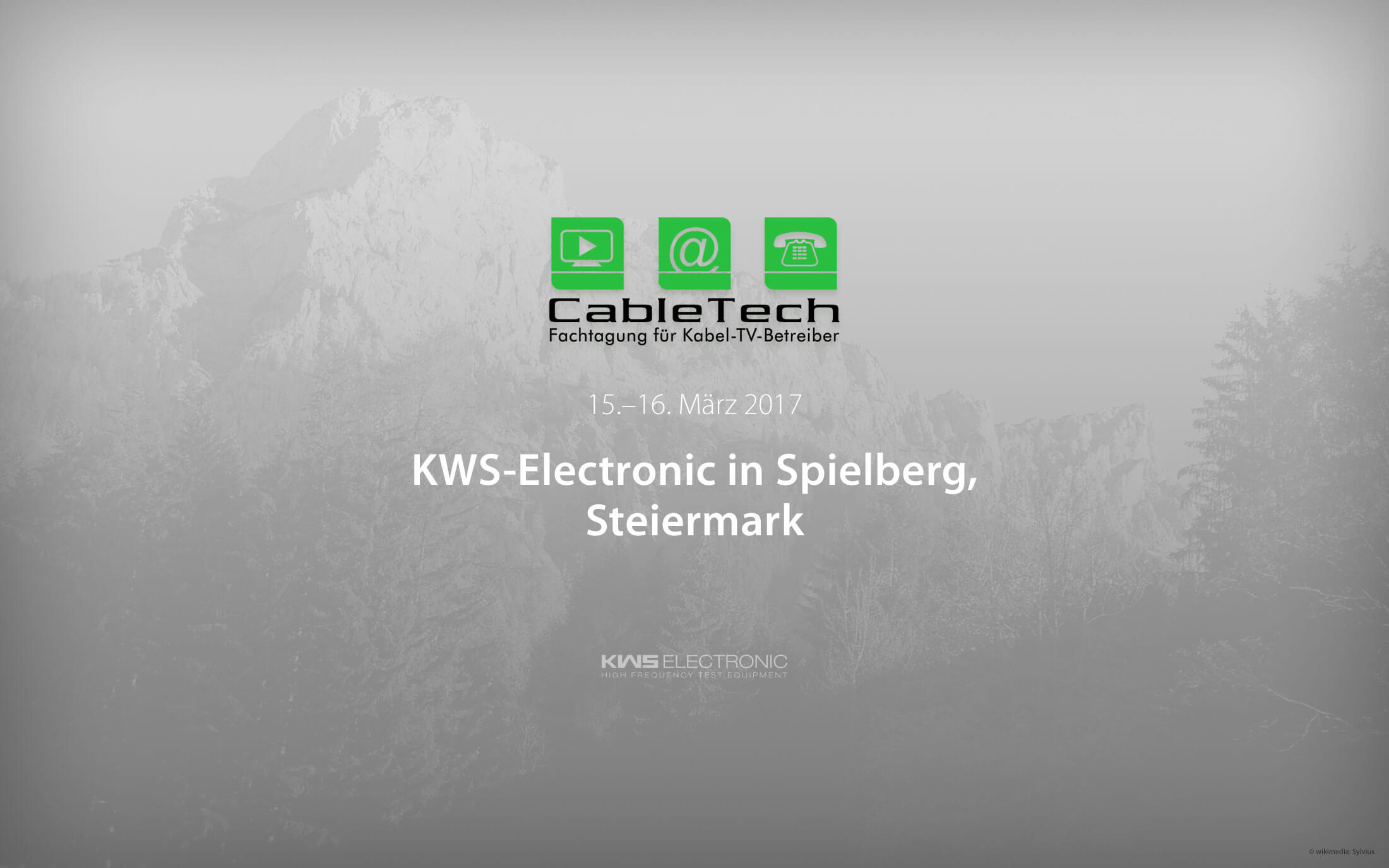 KWS-Electronic auf der CableTech 2017 in Österreich