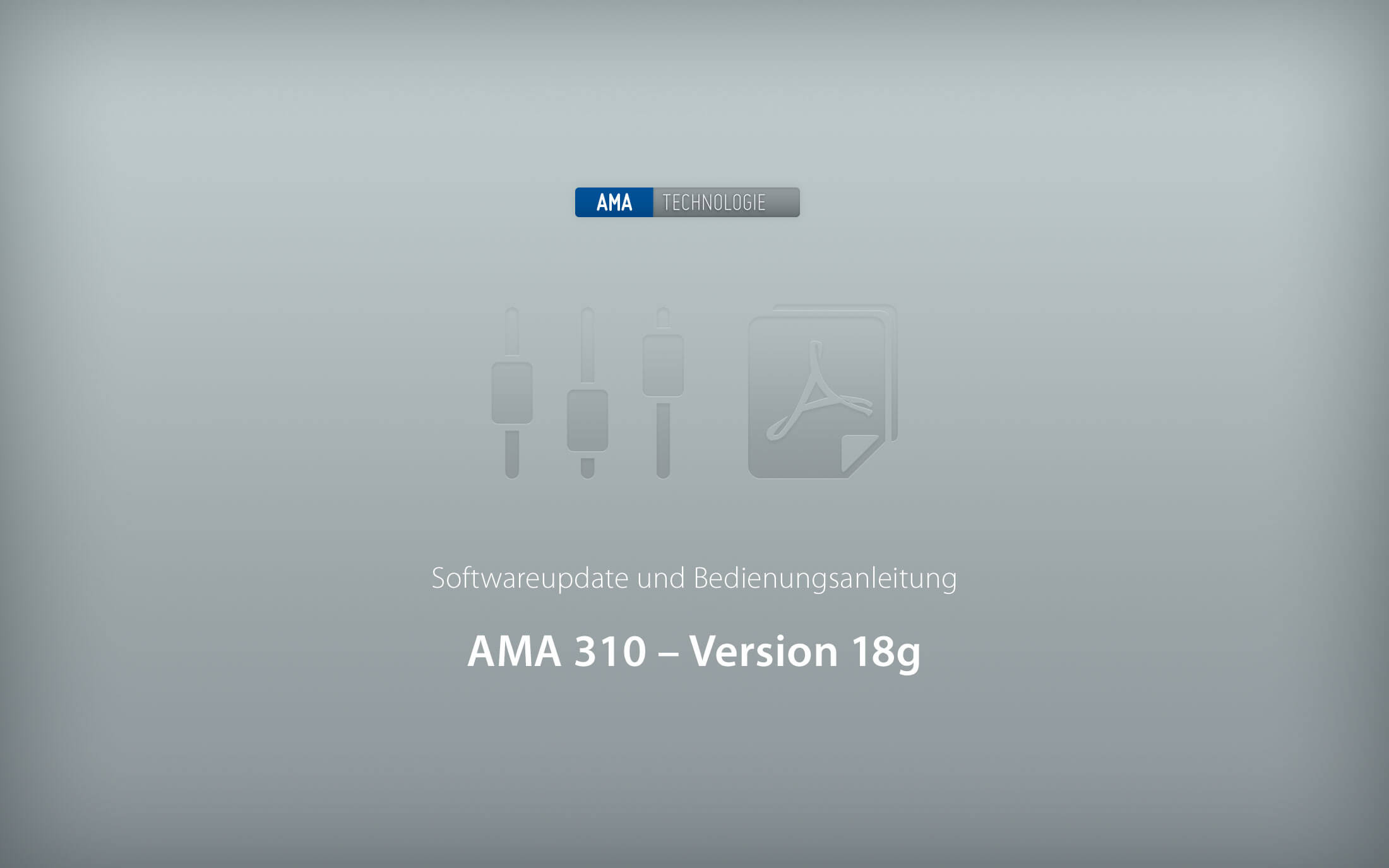 KWS-Electronic AMA 310: Softwareupdate und Bedienungsanleitung 18g