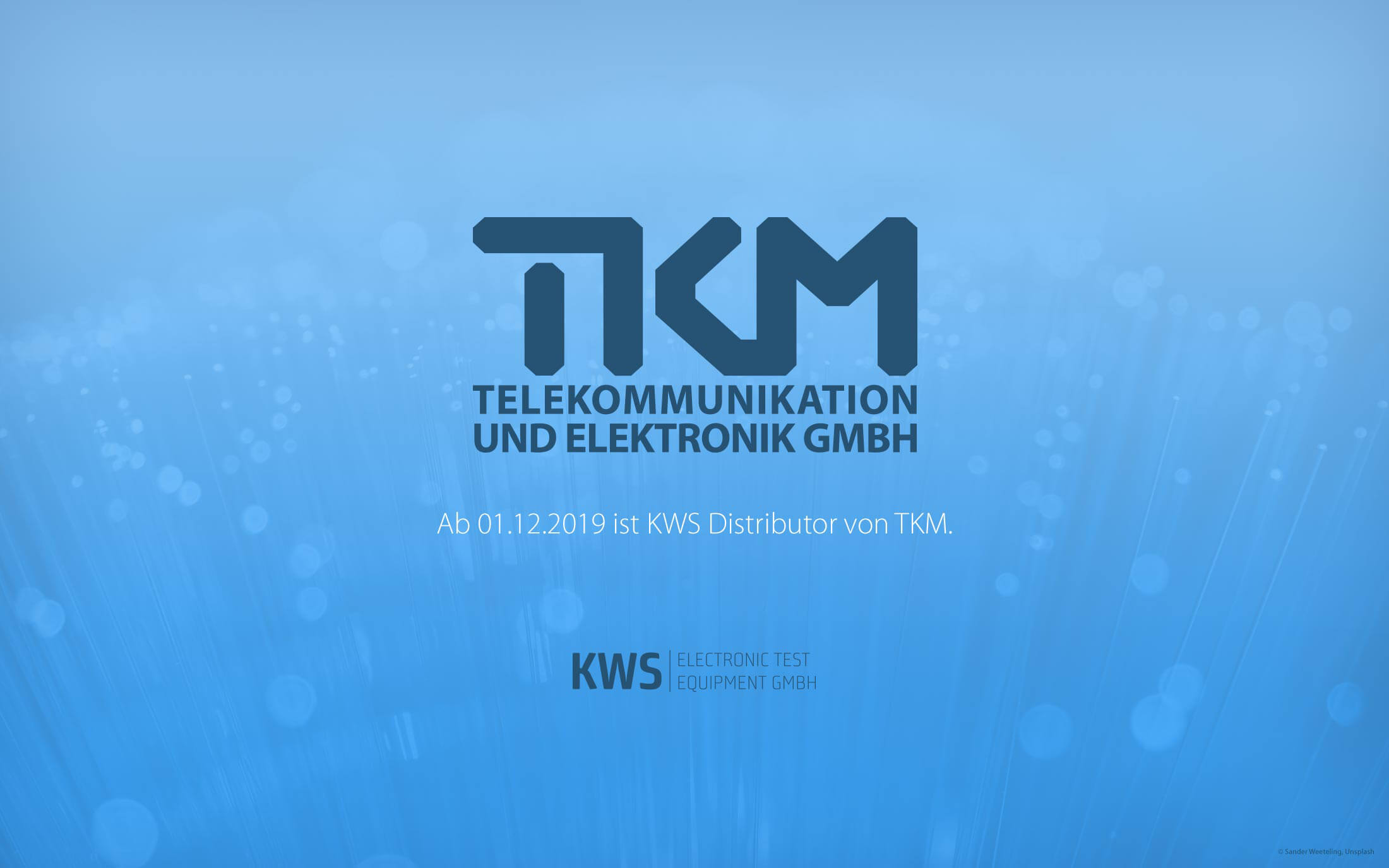 KWS Electronic News 2019: Ab Dezember sind wir Distributor von TKM